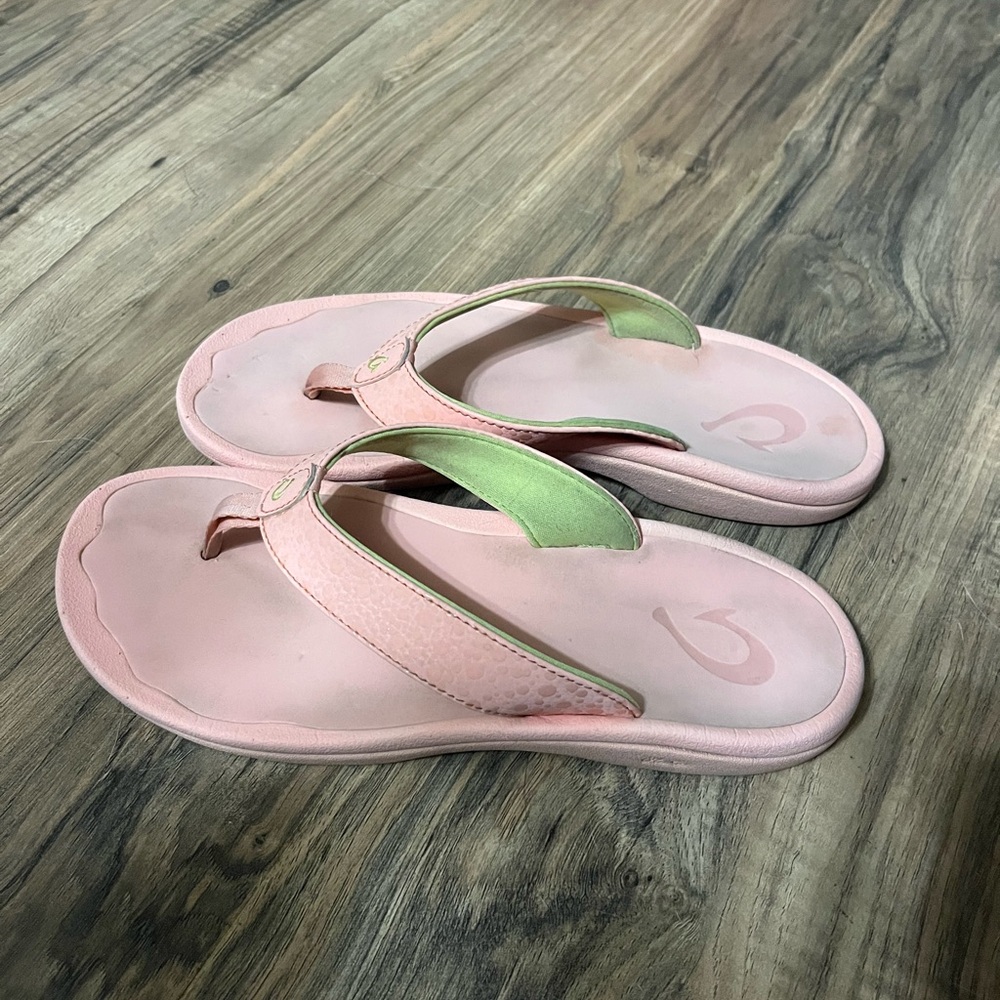 Women’s Olukai Ohana Flip Flops Sandals Guava